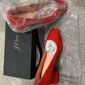 SOLD - Brand new!!!  Celia Pump in Suede